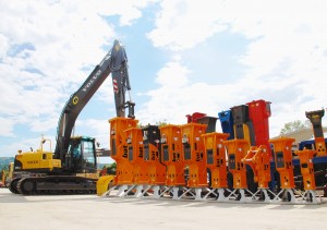 Hydraulikhammer Bagger