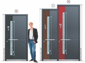 Hauseingangstür Aluminium