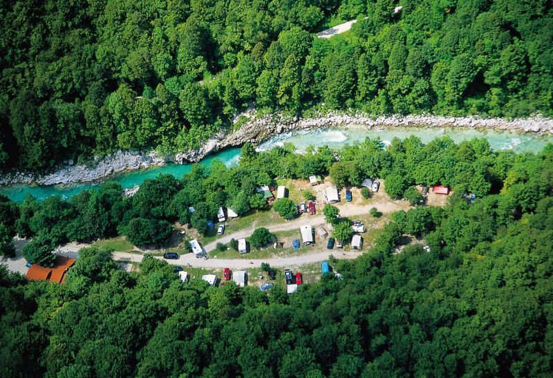 Camping Soca Slowenien