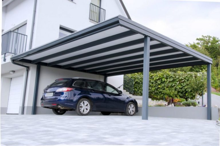 Dem Wagen das Beste gönnen und einen Alu Carport kaufen. - Carport Aluminium 768x509